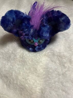 💞4/$35- Furby Boom Blue Purple Plush Electronic Toy Hasbro Interactive Pet